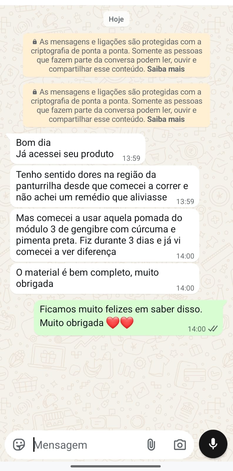 Depoimento de cliente 2